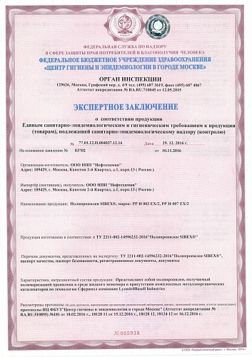 Экспертное заключение № 065938